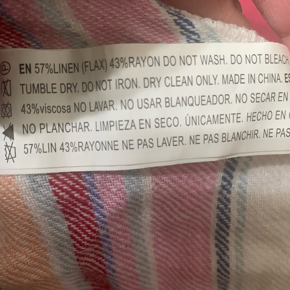 Forever 21 3x Plus Size Dress Serape Stripe Wrap NWT - Picture 4 of 4